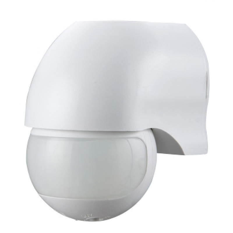 Датчик движения инфракрасный E.NEXT e.sensor.pir.12.white (белый), 180 °, IP44 (s061009)