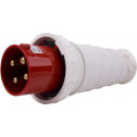 Силова вилка переносна E.NEXT e.plug.pro.4.125, 4P, 380В, IP 67, 125А (044) (p011011)