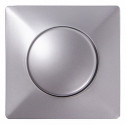 Панель E.NEXT e.lux.13011L.13006C.pn.aluminium светорегулятора с диском, "алюминий" (ins0040104)