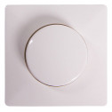 Панель E.NEXT e.lux.13011L.13006C.pn.white светорегулятора с диском, белая (ins0040041)