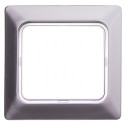 Рамка E.NEXT e.lux.12094L.1.fr.wp.aluminium для вологозахищених розеток, "алюміній" (ins0040088)