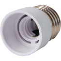 Перехідник E.NEXT e.lamp adapter.Е27/Е14.white, з патрона Е27 на Е14, пластиковий (s9100021)