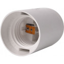 Патрон пластиковий e.lamp socket.E27.pl.white, Е27, білий E.NEXT (s9100017)