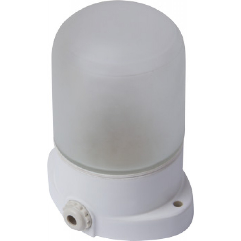Светильник влагозащищенный E.NEXT e.light.sauna.1.60.27.white, Е27,60Вт, IP54, корпус керамический, термостойкий, белый (l002059)