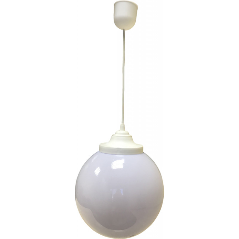 Світильник підвісний E.NEXT e.street.pendant.250.opal типу "Куля" опаловий, Е27 (l0120065)