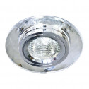 Встраиваемый светильник Feron 8050-2 серебро серебро (20112)