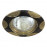 Встраиваемый светильник Feron 156Т MR-16 черный металлик золото (17770)