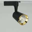 Трековый светильник Feron AL111 18W черный-золото (32451)