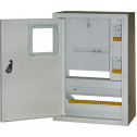 Шкаф e.mbox.stand.n.f1.16.z.e металлический, под 1-фазный электронный счетчик, 16 модулей навесной, с замком, E.NEXT (s0100069)