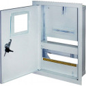 Шкаф e.mbox.stand.w.f1.12.z.e металлический, под 1-фазный электронный счетчик, 12 модулей встраиваемый, с замком, E.NEXT (s0100068)