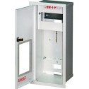 Шкаф распределительный e.mbox.RW-1-P металлический, встраиваемый, под 1-фазный счетчик, 6 модулей 395х175х165 мм, E.NEXT