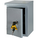 Шкаф e.mbox.stand.n.04.z металлический, под 4 модуля, герметичный IP54, навесной, с замком E.NEXT (s0100127)