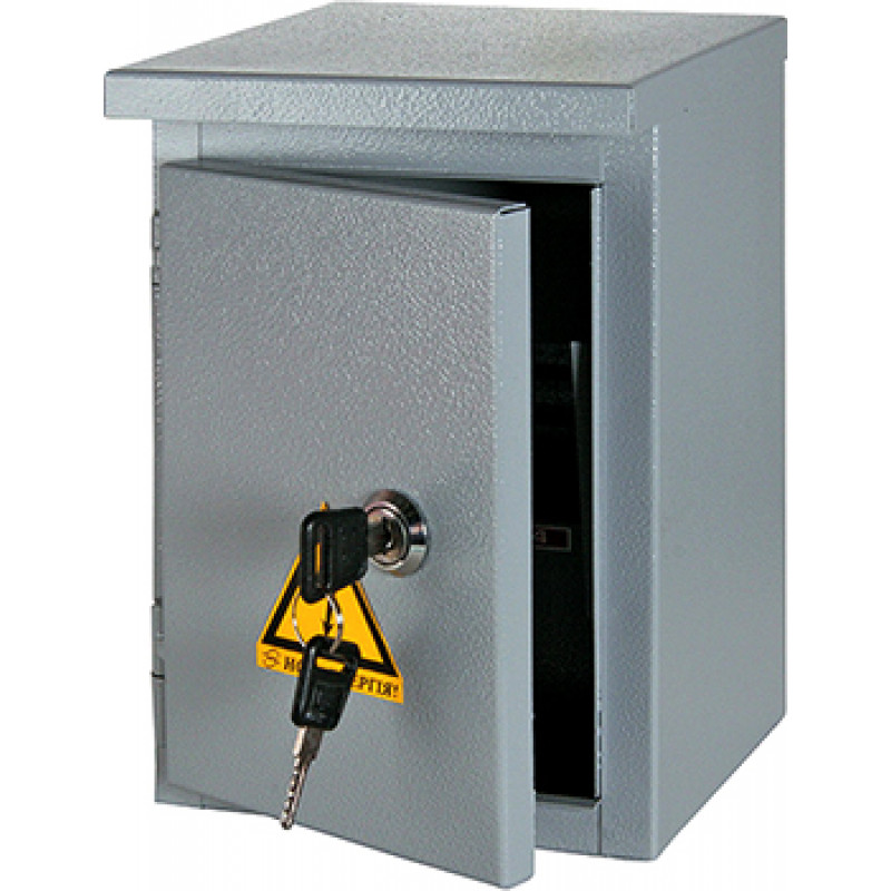 Шкаф e.mbox.stand.n.06.z металлический, под 6 модулей, герметичный IP54, навесной, с замком E.NEXT (s0100128)