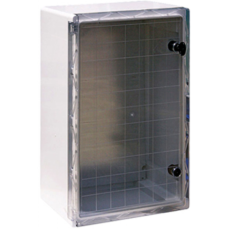 Шкаф ударопрочный из АБС-пластика E.NEXT e.plbox.500.600.220.tr, 500х600х220 мм, IP65 с прозрачными дверцами (CP5018)