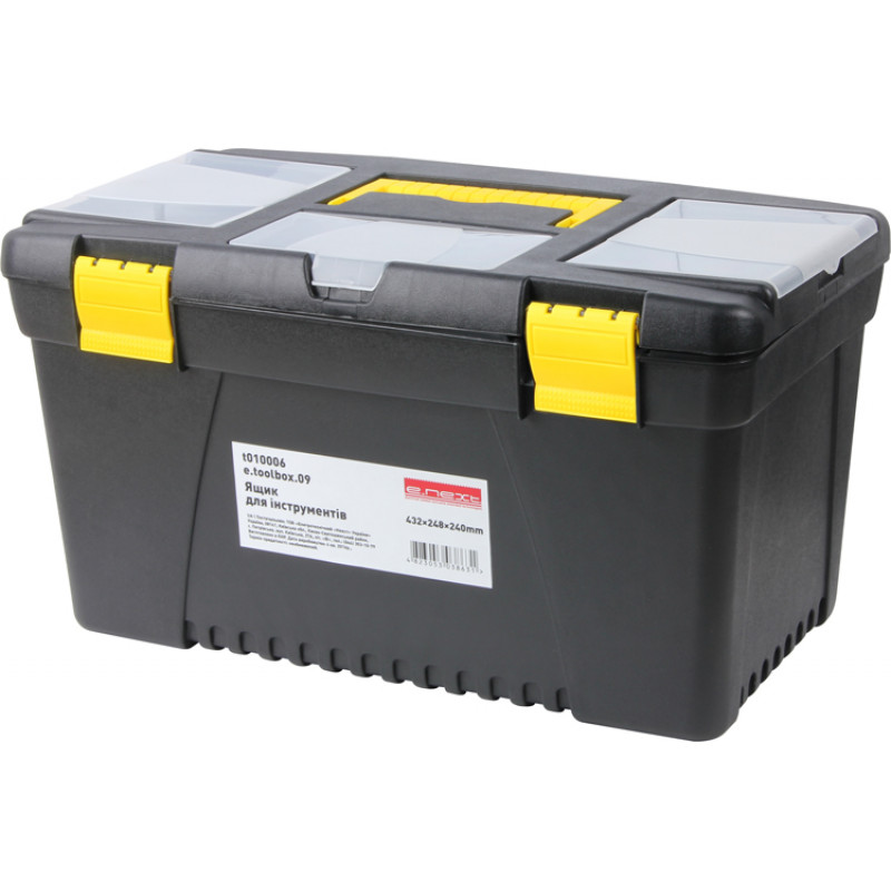 Ящик для інструментів, e.toolbox.09, 432х248х240мм E.NEXT