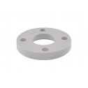 Фланец пластиковый (ABS) 63 PN10 / сталь Ду 50 TEBO серый