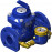 Счетчик холодной воды GROSS турбинный комбинированный фланцевый WPVD-UA Ду 150/40