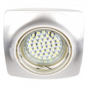 Встраиваемый светильник Feron DL6045 жемчужное серебро (30127)