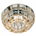 Встраиваемый светильник Feron JD87 прозрачный золото (18860)