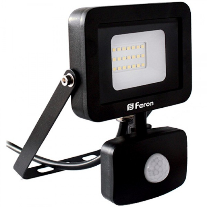 Світлодіодний прожектор Feron LL-802 20W з датчиком руху (32263)