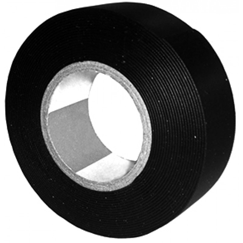 Ізоляційна стрічка E.NEXT самовулканізуюча e.tape.sf.5.black, 0,8х25, 5 м, чорна