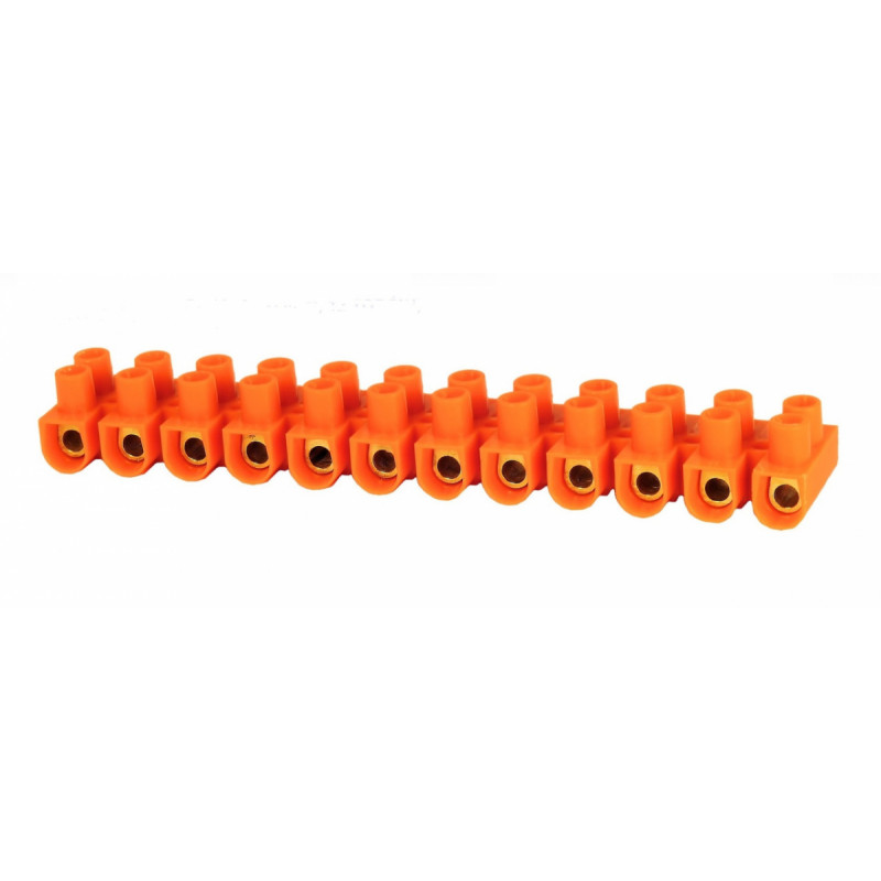 Клеммная колодка делимая E.NEXT, 12групп e.tc.stand.12.4.orange, 3 А, оранжевая