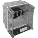 Коробка монтажна пластикова E.NEXT Z1 SO IP 55 із кабельними вводами (165х165х140)