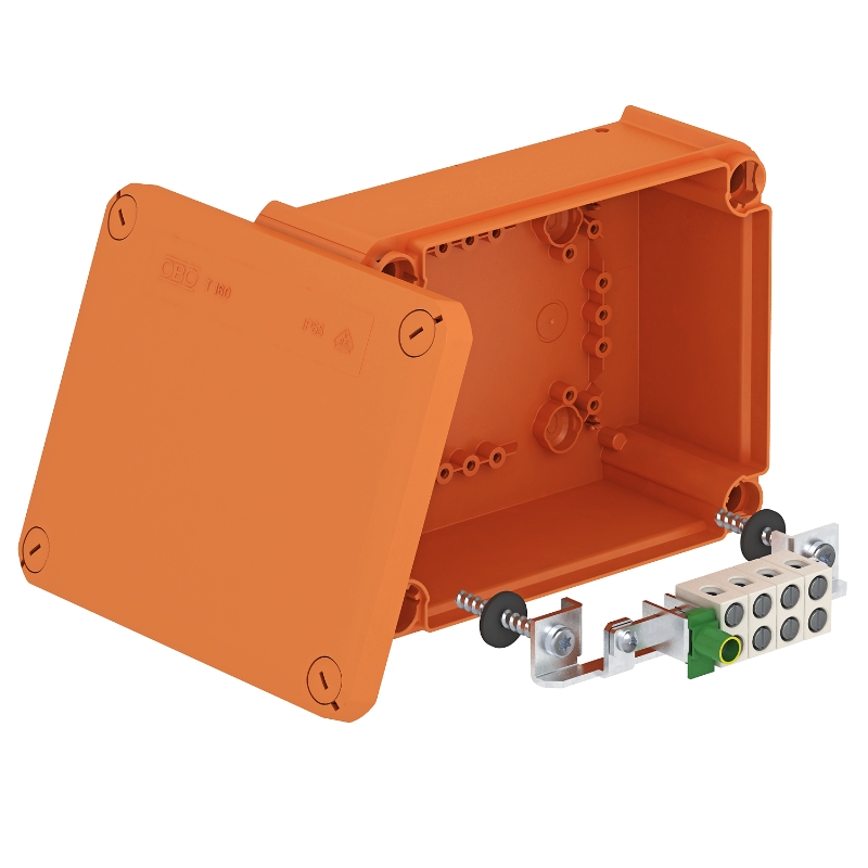 Коробка распределительная Obo Bettermann FireBox T 160 E 10-5, 190x150x77, IP 65, без отверстия для ввода