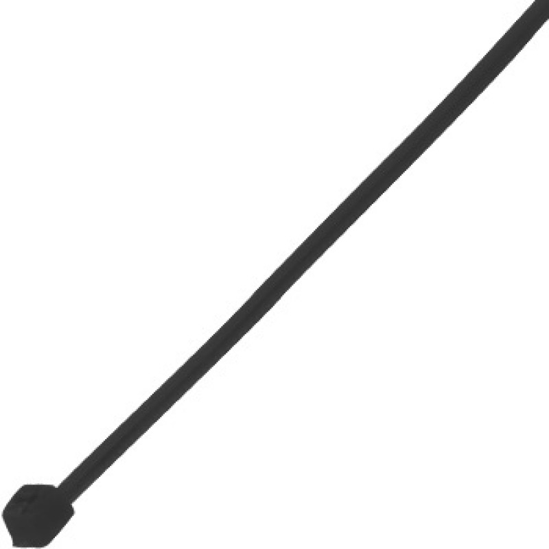 Кабельна стяжка E.NEXT 60х3 мм e.ct.stand.60.3.black (100шт), чорна