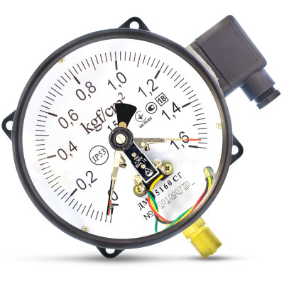 Манометр радиальный ДМ СГ 05160-01М, класс точности 1,5, 1 МПа, М20х1,5