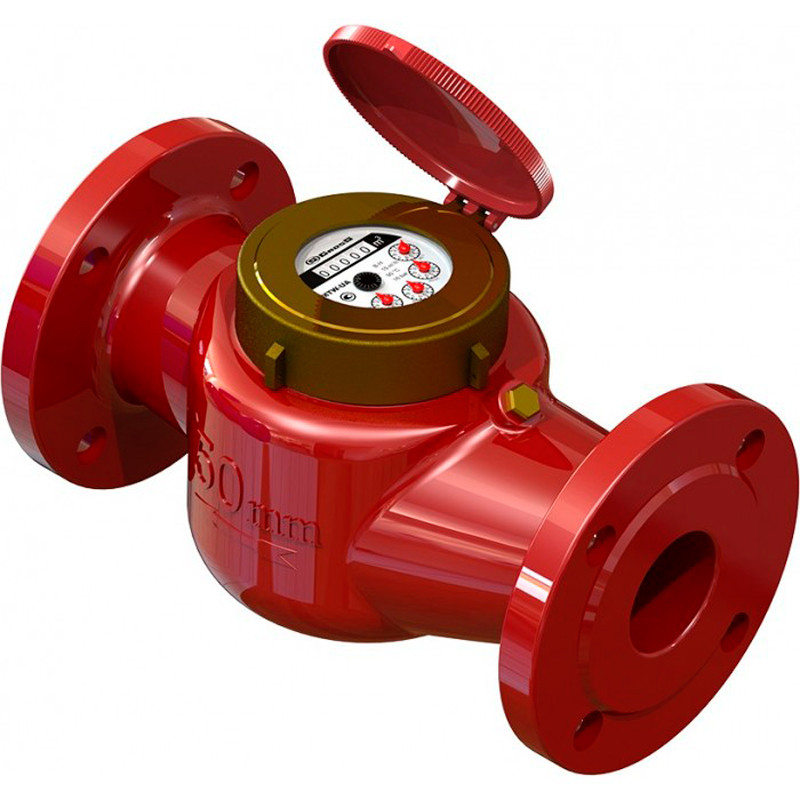 Счетчик холодной воды GROSS многоструйный крыльчатый фланцевый MTK-UA ...