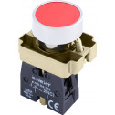 Кнопка управления без подсветки плоская E.NEXT e.mb.ba42 красная, без фиксации, 1NС (p0810110)