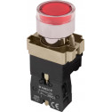 Кнопка управления с подсветкой E.NEXT e.mb.bw3461 красная, без фиксации, 1NC (p0810103)