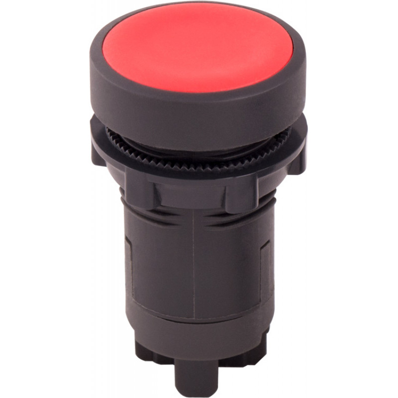 Кнопка управления пластиковая без фиксации E.NEXT e.mb.ea42 красная, 1NС (p0810127)