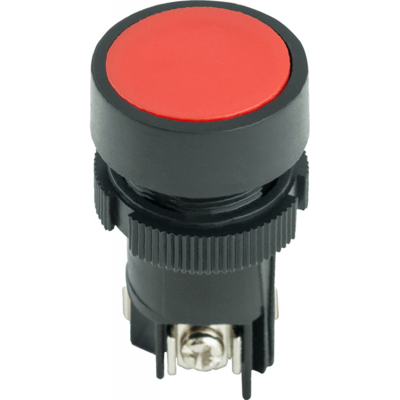 Кнопка керування пластикова без фіксації E.NEXT e.mb.ea145 червона 1NO+1NC (p0810132)