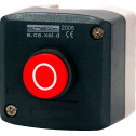 Кнопковий пост E.NEXT e.cs.stand.xal.d.115, stop, опукла кнопка (s006011)