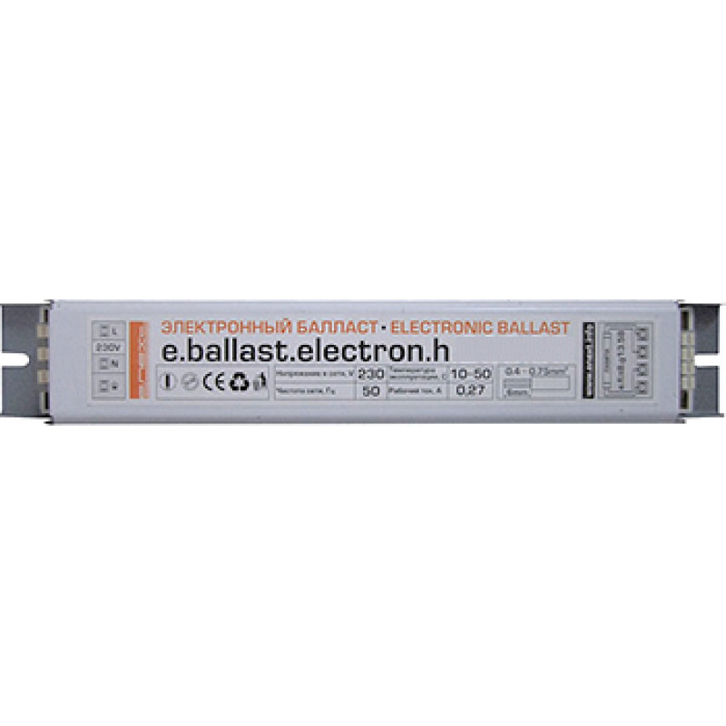 Балласт электронный E.NEXT e.ballast.electron.h.230.58 (l010011) Балласт электронный E.NEXT e.ballast.electron.h.230.58 (l010011)