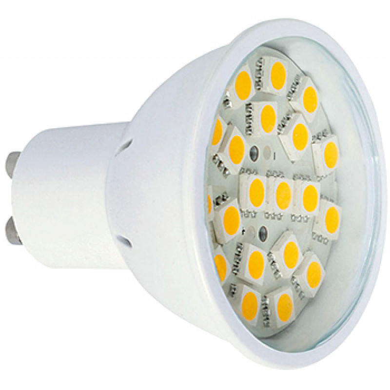 Лампа светодиодная E.NEXT MR16 e.save.LED.GU.10.20.3.2700 20лед, 3Вт, 2700К (l0650021)