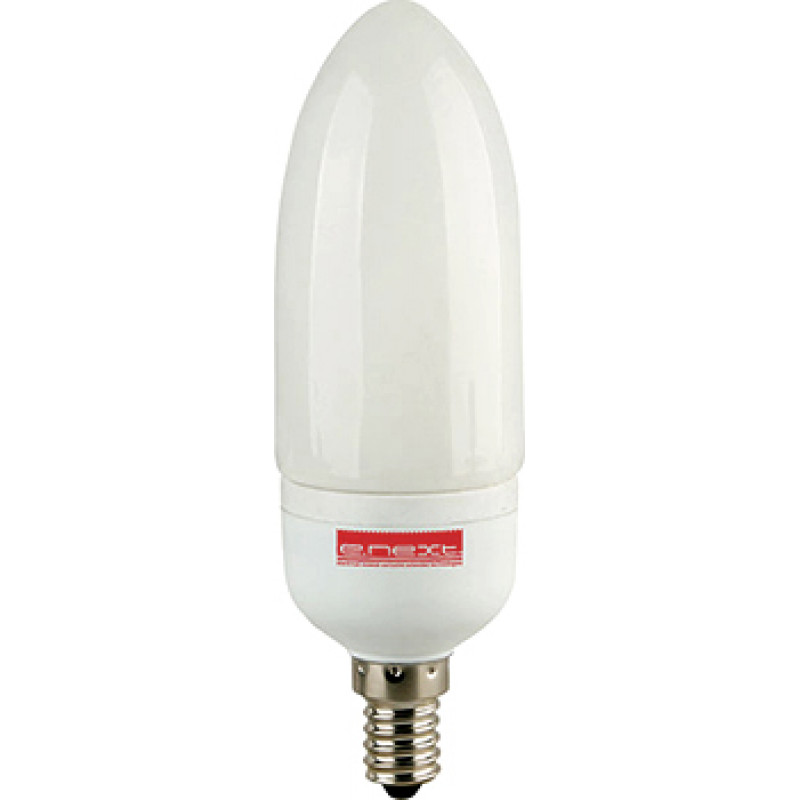 Лампа енергозберігаюча E.NEXT e.save.candle.E14.7.2700, тип свічка патрон Е14, 7W, 2700 К (l0330001)