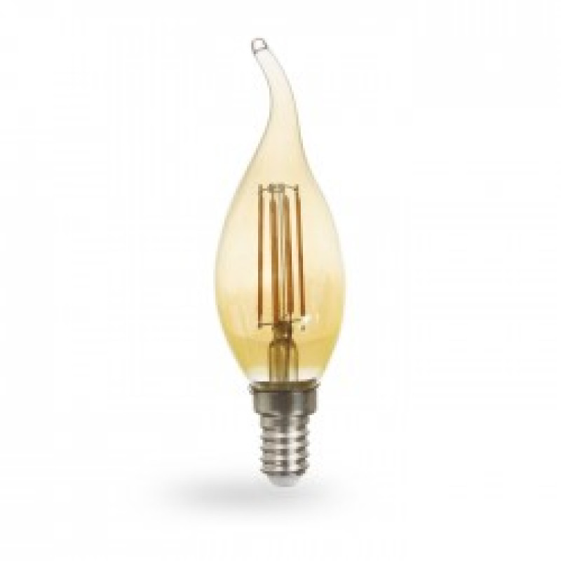 Филаментная лампа Feron LB-159 золото 6W E14 2200K (01520)