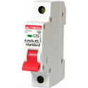 Автоматичний вимикач E.NEXT e.mcb.stand.45.1.C25, 1р, 25А, C, 4,5 кА (s002010)