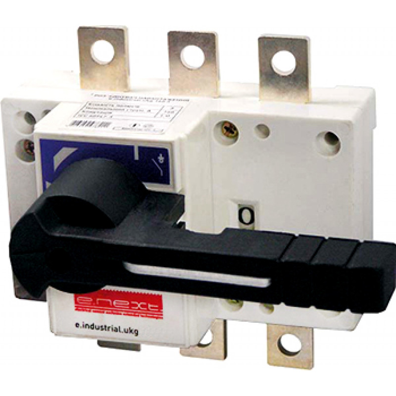 Выключатель-разъединитель нагрузки E.NEXT e.industrial.ukg.125.3, 3р, 125А, с фронтальной рукояткой управления (i0590001)