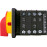 Пакетный переключатель E.NEXT LK63/4.322-ZК/45 щитовой, с передней панелью (под пломбировку), 0-1-2, 63А (8825-200)