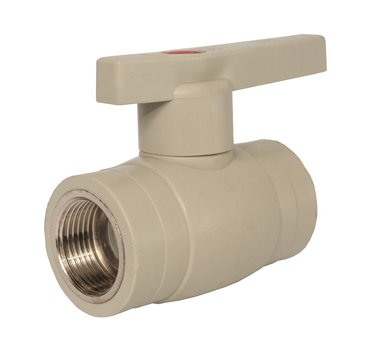 Кран шаровый пластиковый ППР 3/4\" ВВ FORA цена в интернет-магазине | ETG