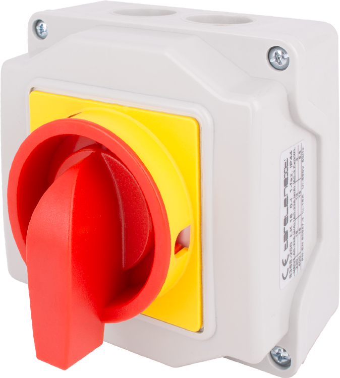 Пакетный переключатель E.NEXT LK16 / 1.216-ОК / 45 1p, 0-1, 16А, IP44 ...